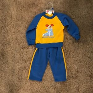 New Recruit 24 months boys sweatshirt and pants
